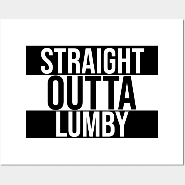 Straight Outta Lumby Wall Art by OSRSShirts